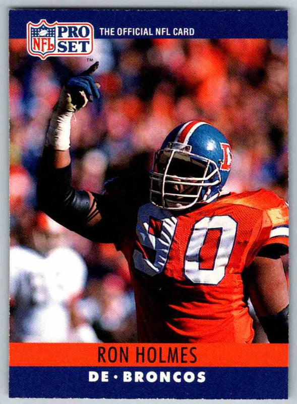 1990 Pro Set Ron Holmes #90