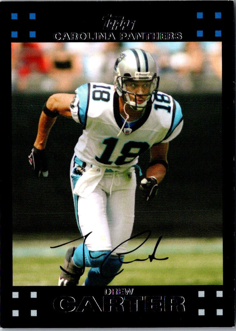 2007 Topps Drew Carter