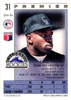 1993 O-Pee-Chee Premier Eric Young #31