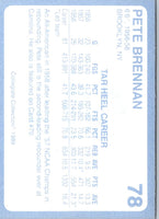1989 Collegiate Collection North Carolina's Finest Pete Brennan #78B