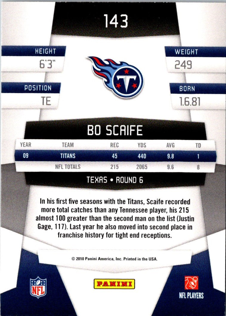 2010 Panini Certified Bo Scaife