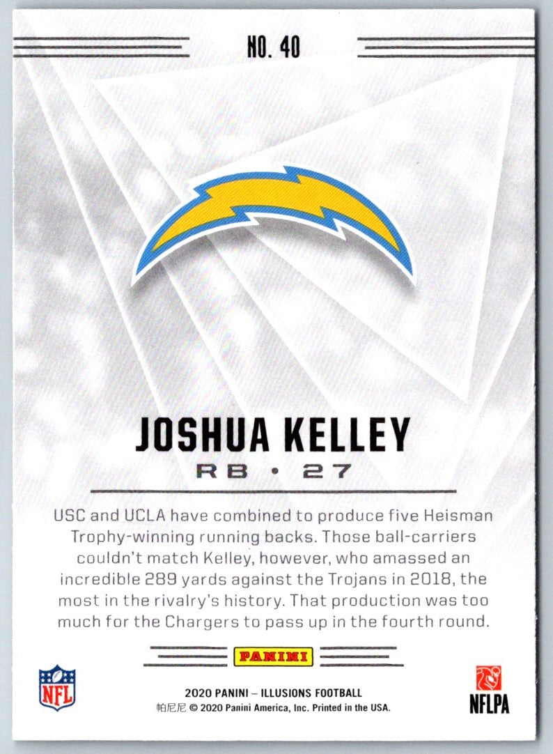 2020 Panini Absolute Joshua Kelley