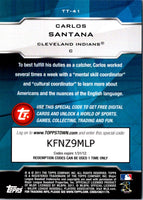 2011 Topps Town Carlos Santana #TT-41
