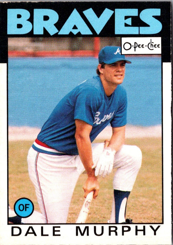 1986 O-Pee-Chee Dale Murphy #197