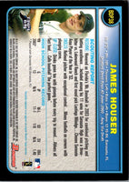 2003 Bowman Draft Picks & Prospects James Houser #BDP38 Rookie