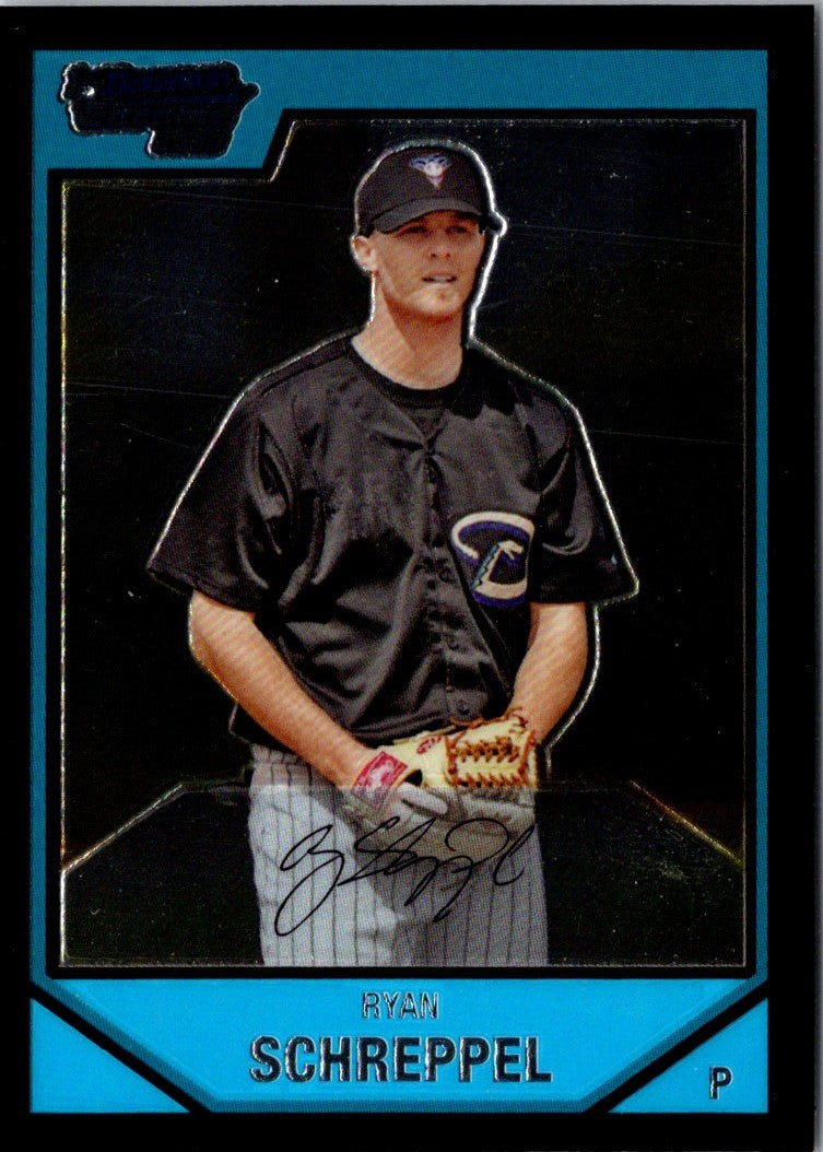 2007 Bowman Chrome Prospects Ryan Schreppel