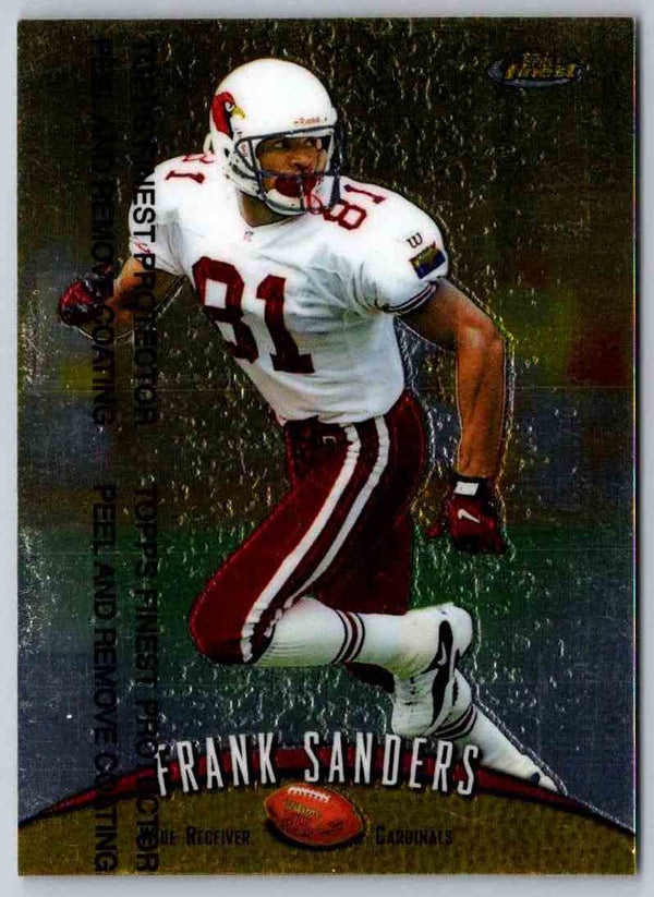 1998 Topps Finest Football Frank Sanders #189