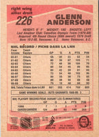 1989 O-Pee-Chee Glenn Anderson #226