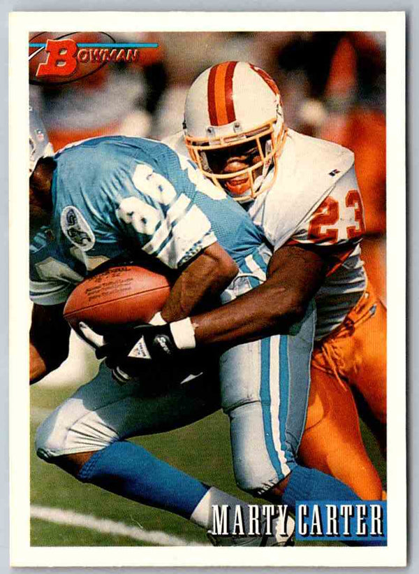 1993 Bowman Football Marty Carter #274