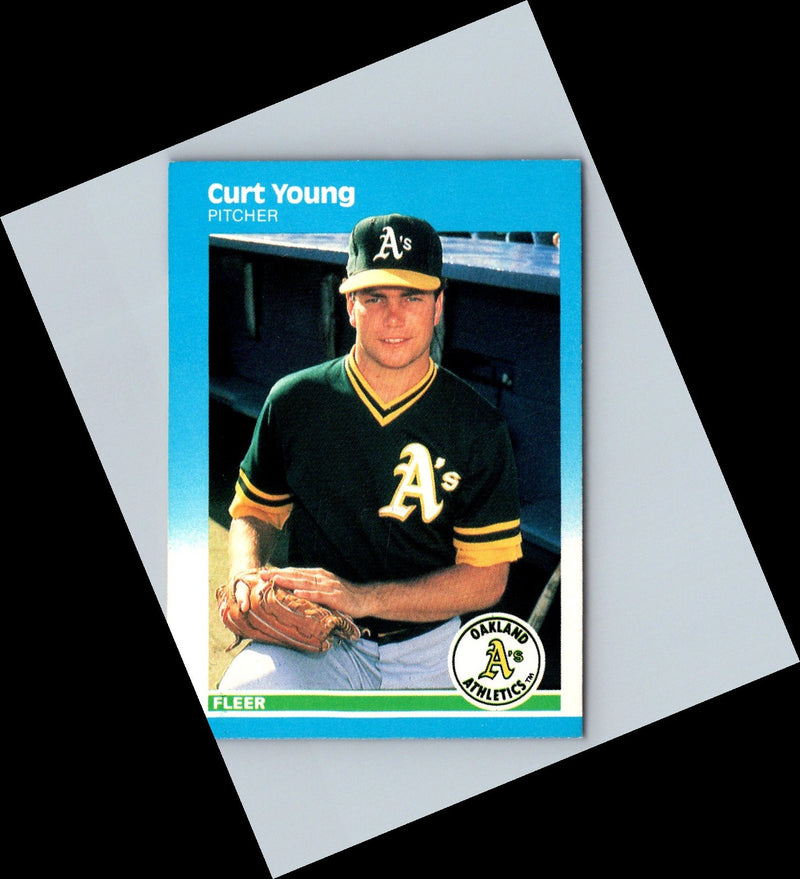 1985 Fleer Curt Young