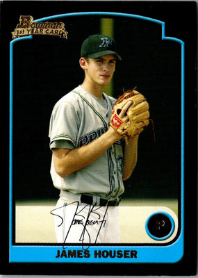 2003 Bowman Draft Picks & Prospects James Houser #BDP38 Rookie