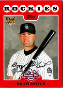 2008 Topps Opening Day Seth Smith