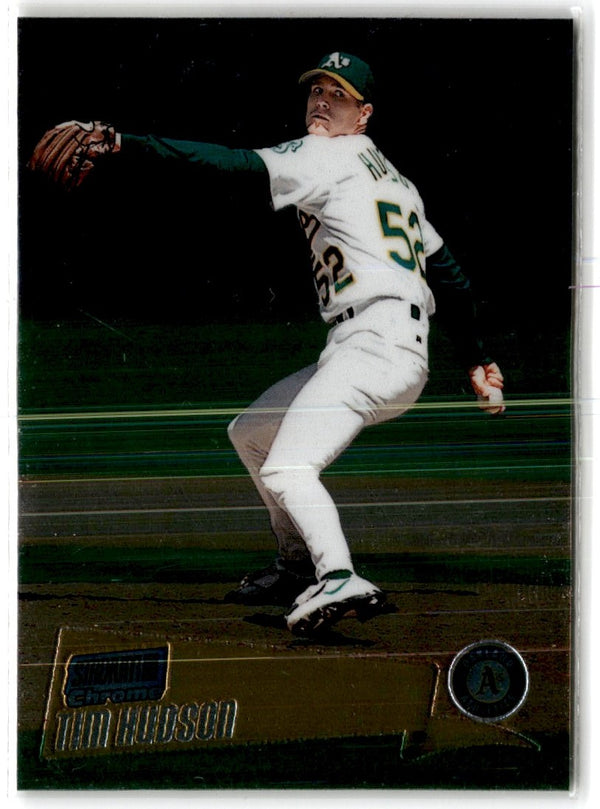 2000 Stadium Club Chrome Tim Hudson #64