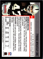 2001 Bowman Tyrone Wheatley #81