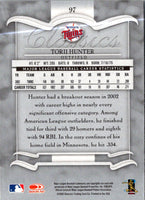 2003 Donruss Classics Torii Hunter #97