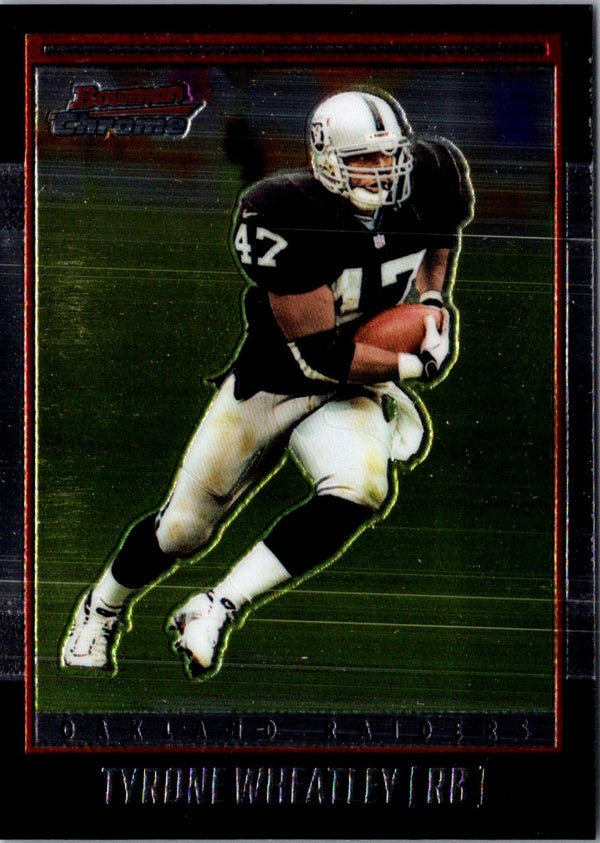 2001 Bowman Tyrone Wheatley #81