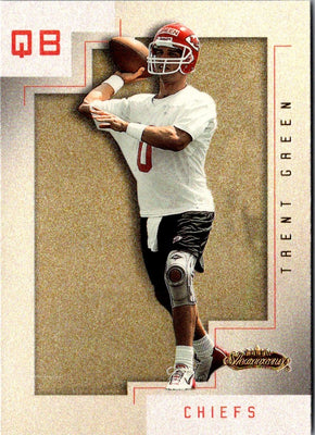 2001 Fleer Showcase Trent Green #99