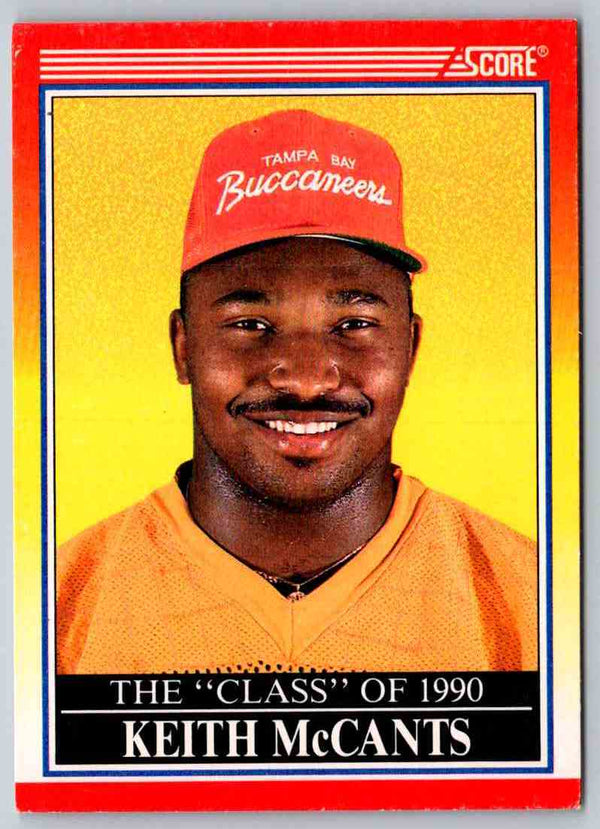 1990 Score Keith McCants #617