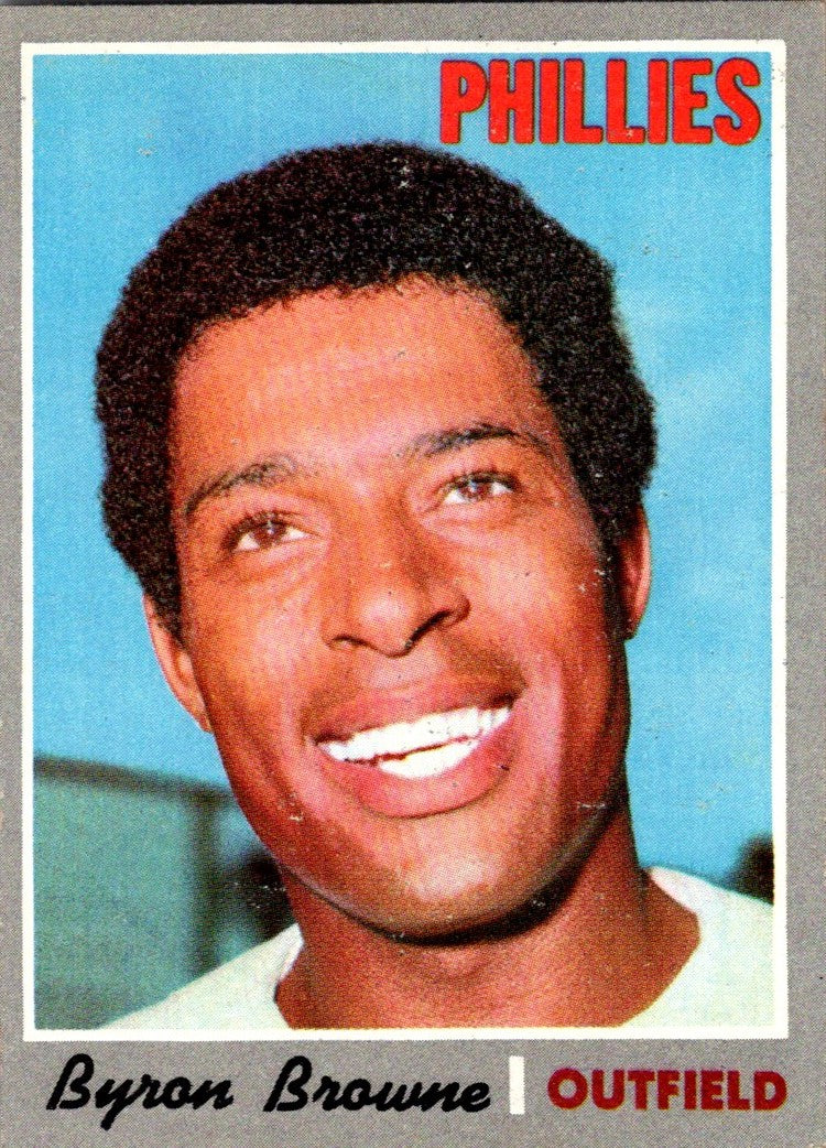 1970 Topps Byron Browne