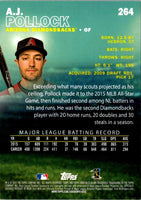 2016 Stadium Club A.J. Pollock #264