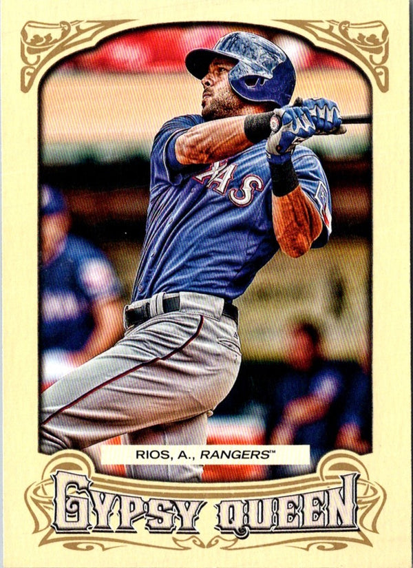 2014 Topps Gypsy Queen Alex Rios #282