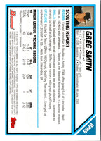 2007 Bowman Prospects Greg Smith #BP85