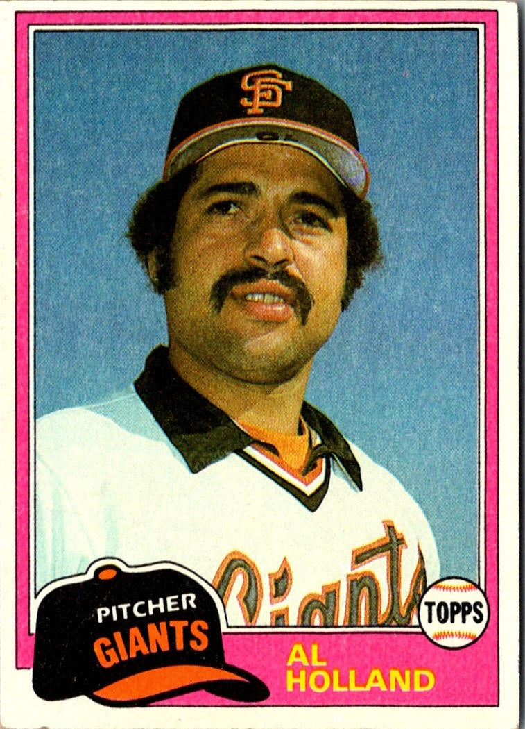 1981 Topps Al Holland