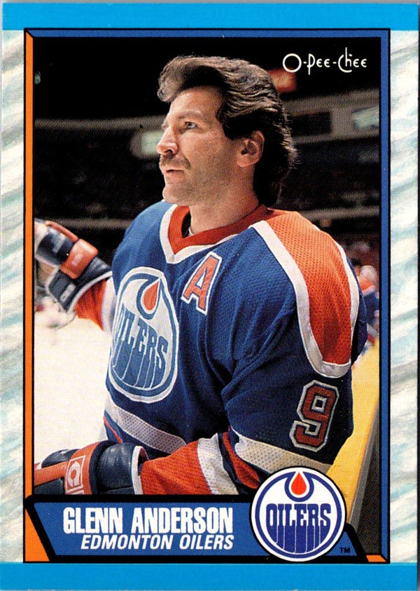 1989 O-Pee-Chee Glenn Anderson #226