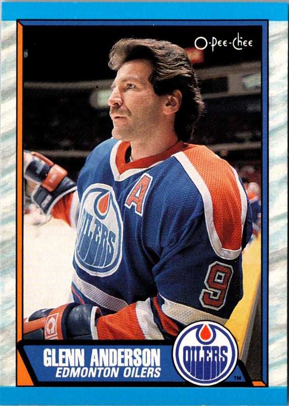 1989 O-Pee-Chee Glenn Anderson #226