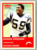 2004 Fleer Tradition Blue Donnie Edwards