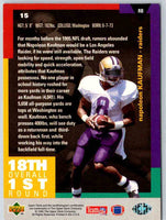 1995 Upper Deck Napoleon Kaufman #15