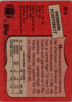 1987 Topps Herman Fontenot #83 Rookie