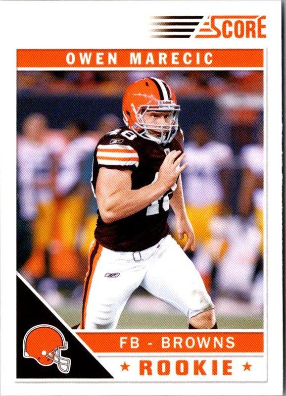 2011 Score Owen Marecic #370