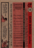 1981 Topps Dave Skaggs