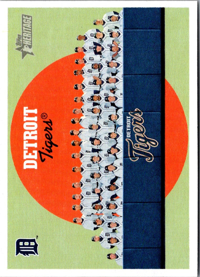 2008 Topps Heritage Detroit Tigers