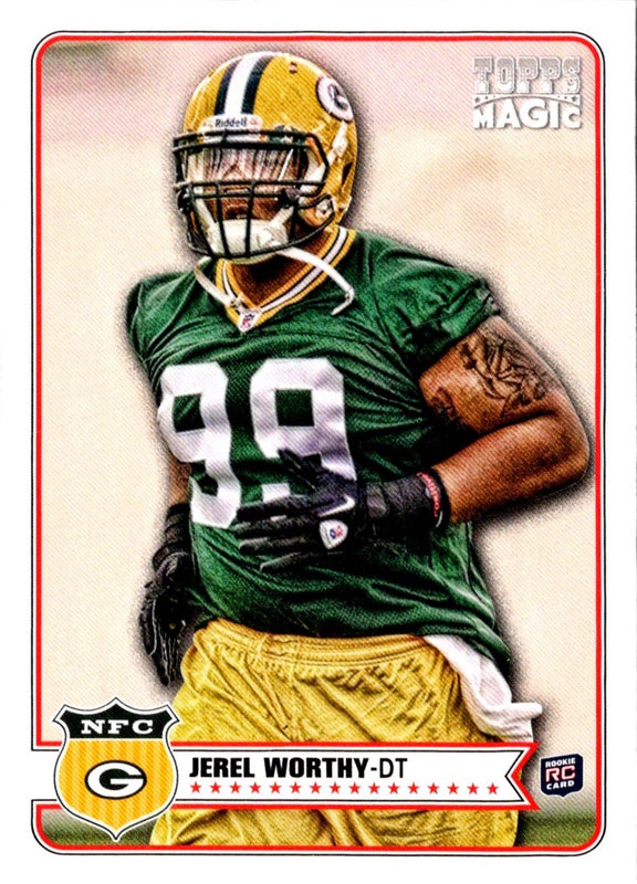 2012 Topps Magic Jerel Worthy #203 Rookie