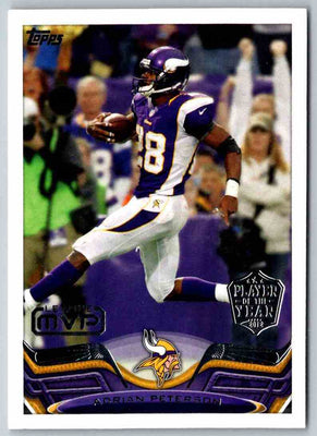 2011 Topps Football Adrian Peterson #117