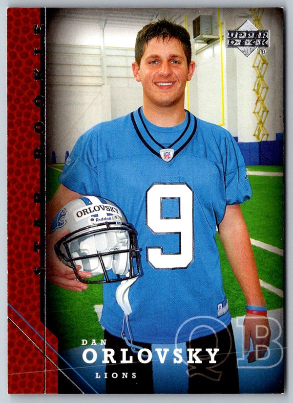 2005 Upper Deck Dan Orlovsky #267 Rookie