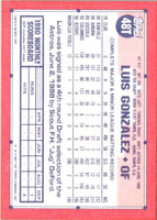 1991 Topps Traded Luis Gonzalez #48T Rookie