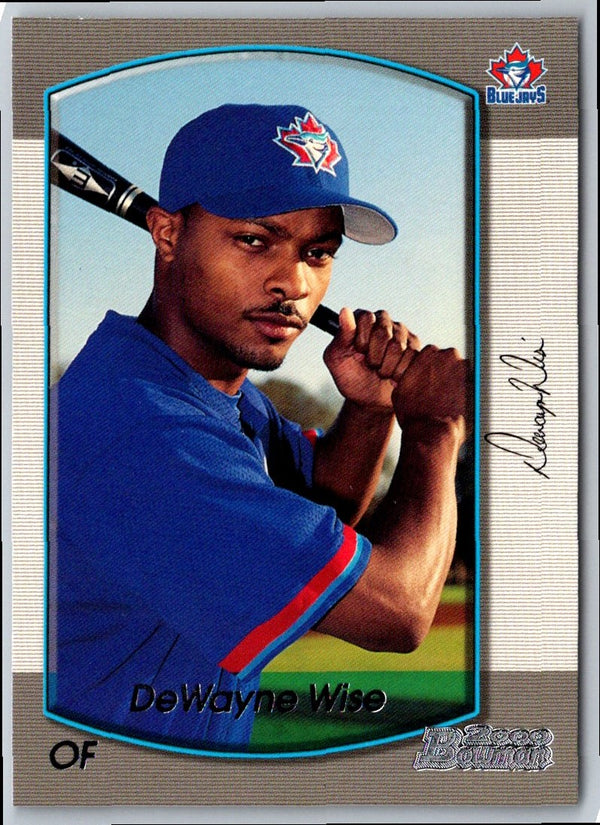 2000 Bowman DeWayne Wise #420