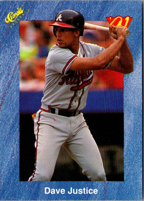 1991 Classic I Dave Justice #T11