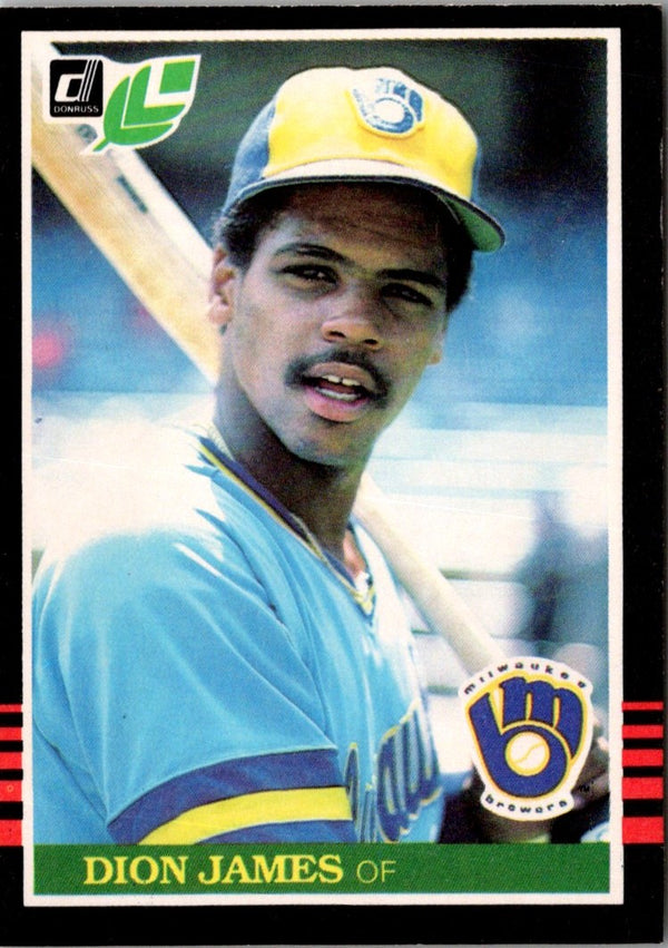 1985 Leaf Dion James #162