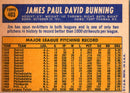 1970 Topps Jim Bunning