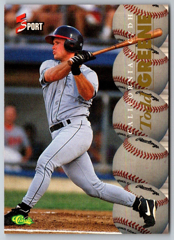 1994 Classic Best Lake Elsinore Storm Todd Greene #1