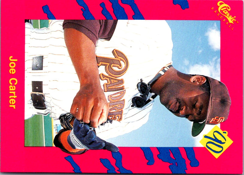 1990 Classic Update Joe Carter #T9