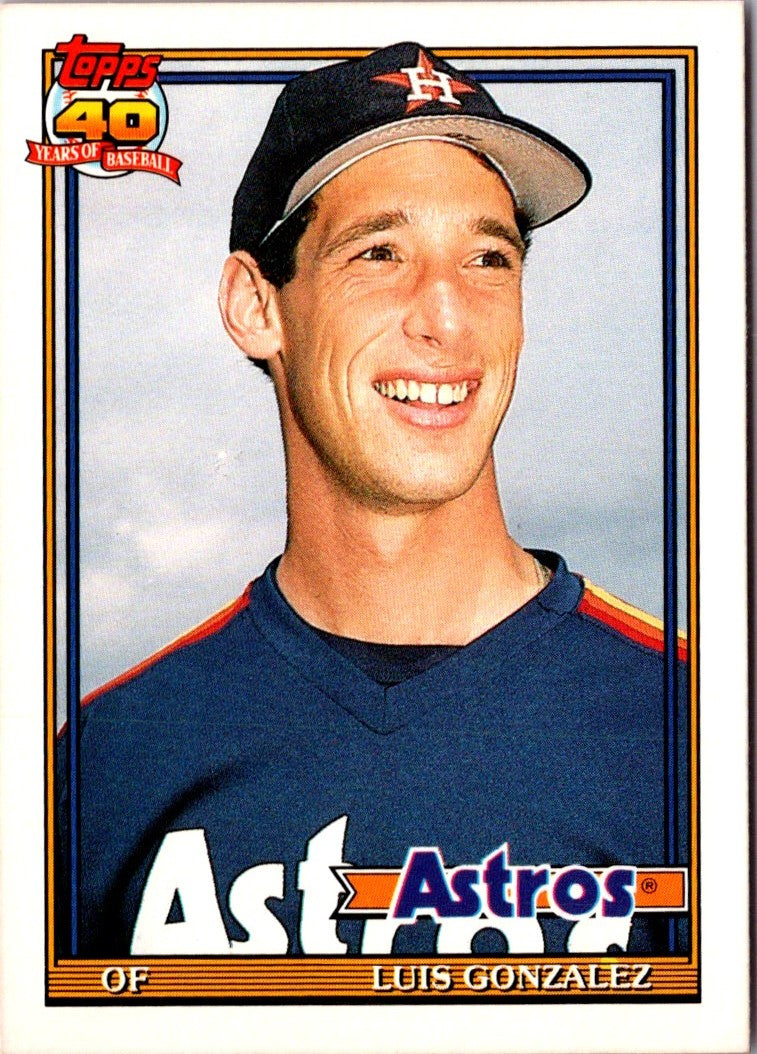 1991 Topps Traded Luis Gonzalez