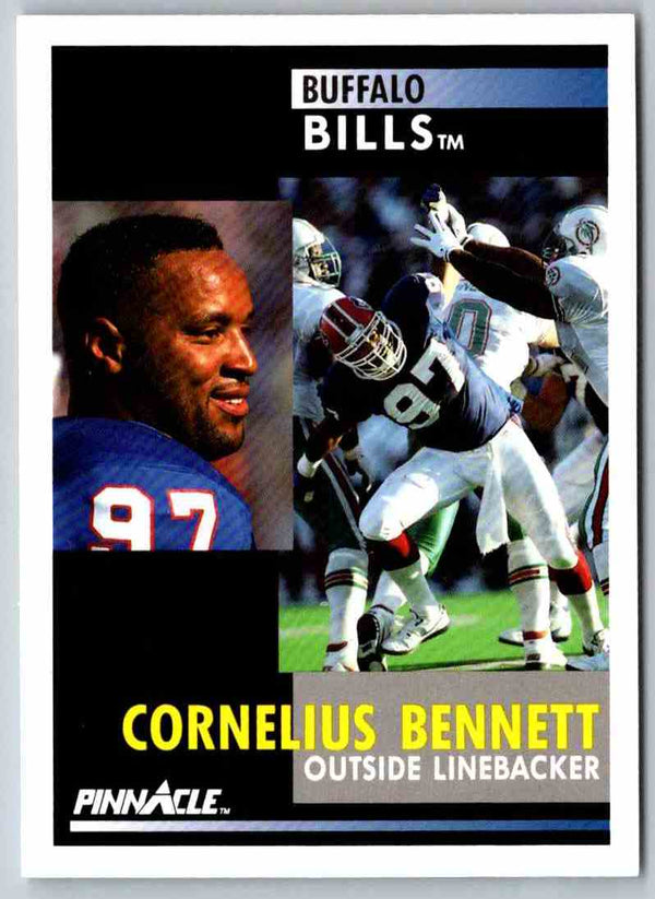 1991 Pinnacle Cornelius Bennett #56