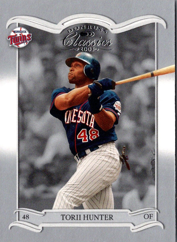 2003 Donruss Classics Torii Hunter #97