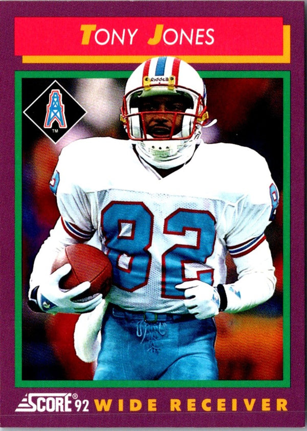 1992 Score Tony Jones #168