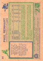 1983 O-Pee-Chee Paul Reinhart #91